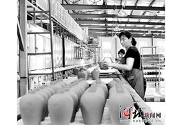 河北广盛居陶瓷酒瓶生产厂宽城投产