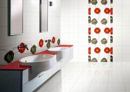 小窍门让瓷砖也时尚显示性格(组图)