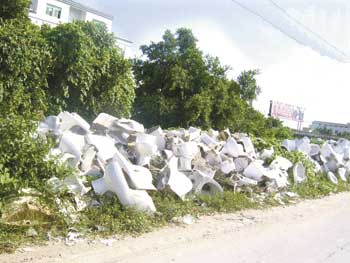 废次瓷,回收利用,潮州陶瓷,成本,次品