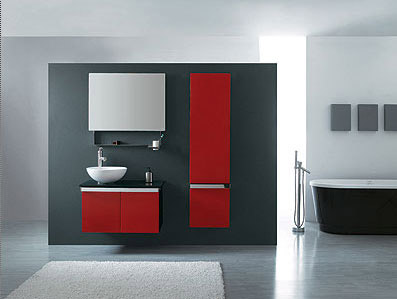 哪种颜色的卫生间最漂亮 卫浴空间的黑红料理