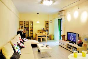 整体风格:清新淡雅北欧风情