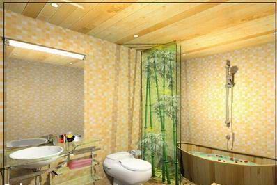 卫生间装修设计之色彩搭配