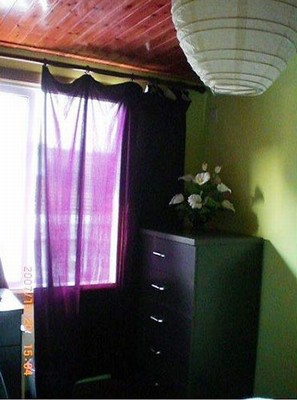 100平米紫色漂亮小复式