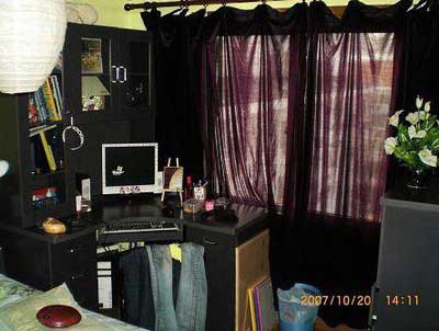 100平米紫色漂亮小复式