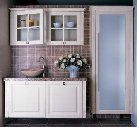 卫浴主题墙 浴室里的品质生活