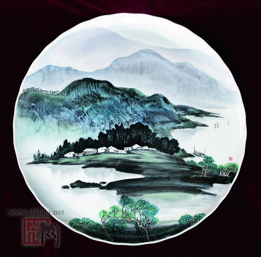 江南春早--黄聪敏:特立独行的瓷画艺术家