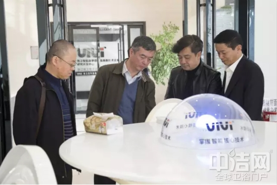 卫生陶瓷协会副会长缪斌领导一行莅临VIVI维卫视察指导 卫生陶瓷协会副会长缪斌领导一行莅临VIVI维卫视察指导