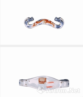 清代瓷带钩上的把玩观赏元素